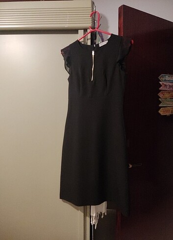 MUDO COLLECTION siyah şık elbise