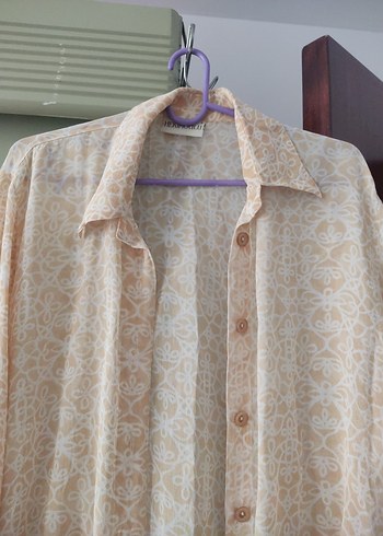 xl Beden camel Renk Kumaş Gömlek