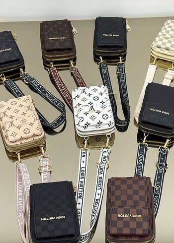  Beden Kahverengi Deri Louis Vuitton Kadın Çapraz Çanta