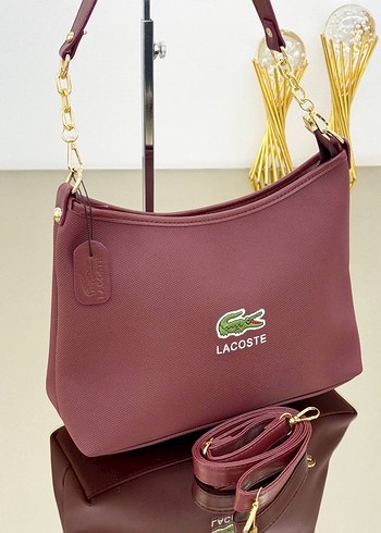 Beden Beyaz Lacoste Kadın Omuz Çantası