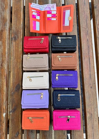 Kadın Mavi Denim Fermuarlı Cüzdan - Görsel 3