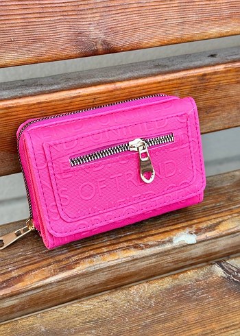 Kadın Mavi Denim Fermuarlı Cüzdan - Görsel 10