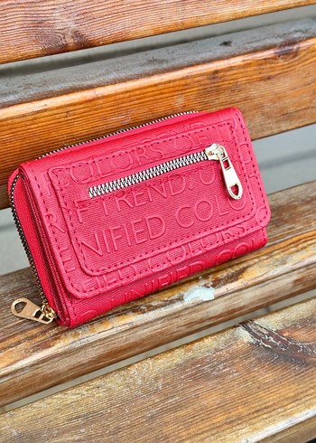 Kadın Mavi Denim Fermuarlı Cüzdan - Görsel 9