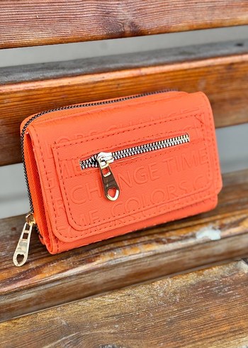 Kadın Mavi Denim Fermuarlı Cüzdan - Görsel 8