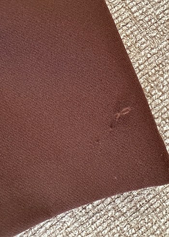 Kadın Kahverengi Beli Kuşaklı Kumaş Pantolon - Görsel 9