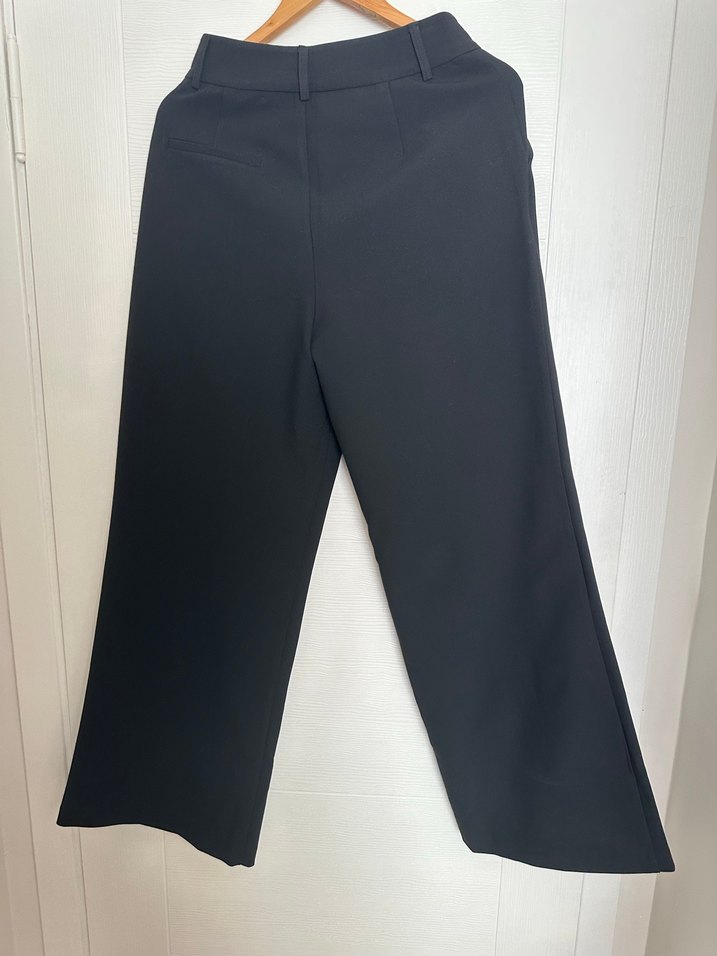 Siyah Kadın Kumaş Pantolon - Görsel 4