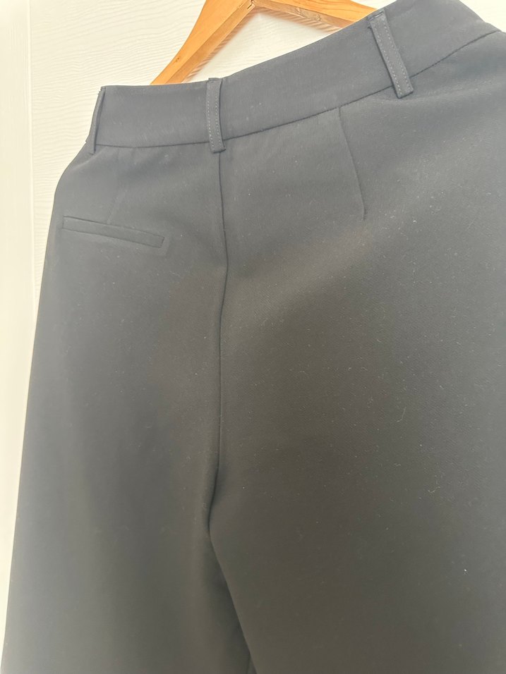 Siyah Kadın Kumaş Pantolon - Görsel 5