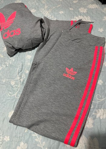 Gri adidas Kadın Eşofman Takımı - Görsel 4