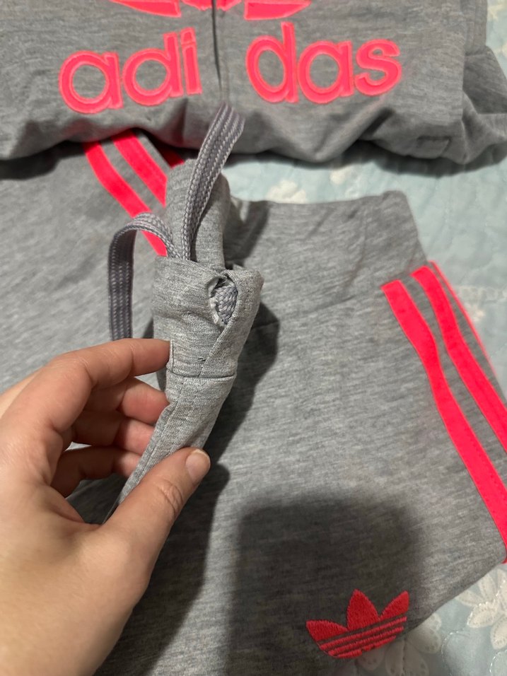 Gri adidas Kadın Eşofman Takımı - Görsel 2