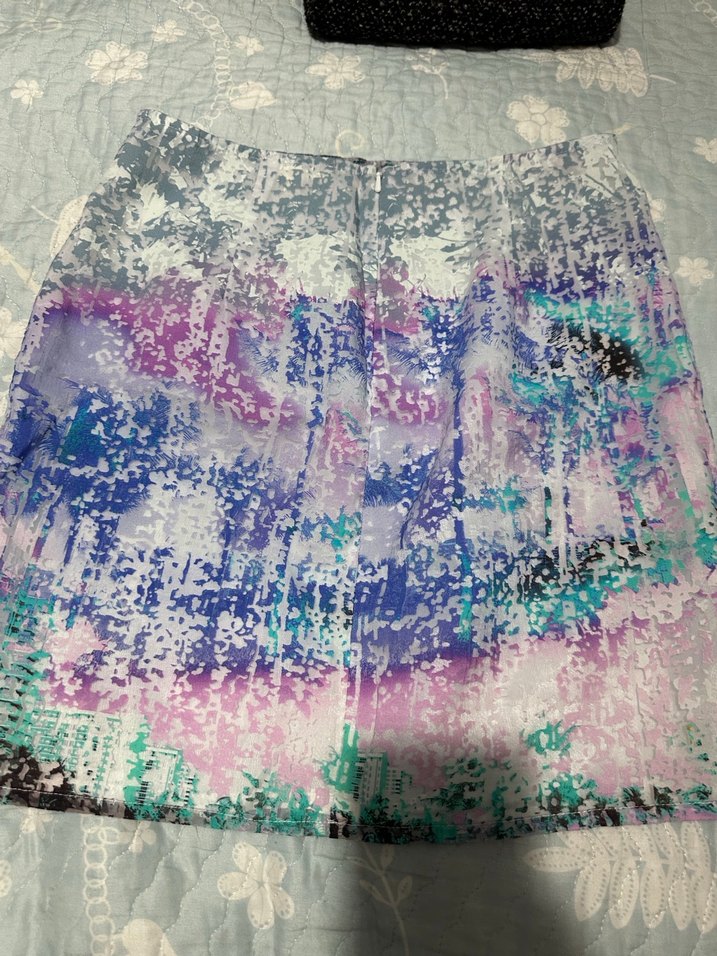 Bohem Midi Bağlama Desenli Drapeli Etek koton yazlık etek - Görsel 4