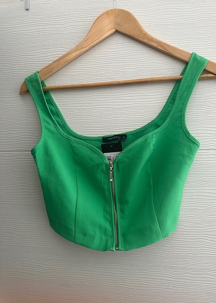 Trendyol&Milla crop fermuarlı - Görsel 2