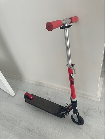 Beden siyah Renk Decathlon katlanır scooter