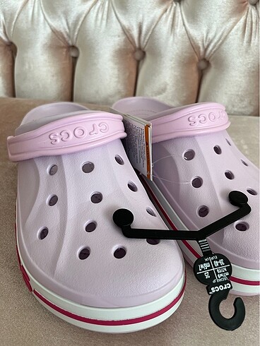 39 Beden pembe Renk Orijinal Crocs kadın 39-40 Aralık pembe lila
