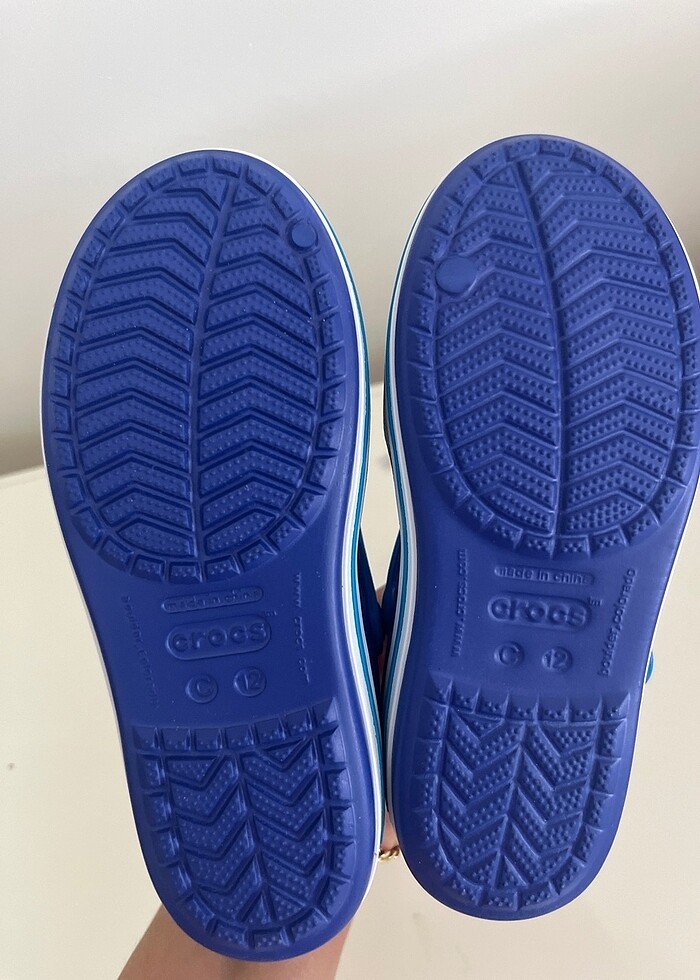 Crocs mavi sandalet c12 29-30 - Görsel 3