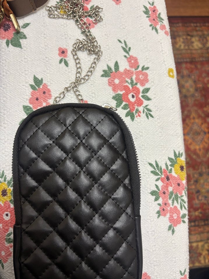 Nakışlı siyah Bohem Kadın Cüzdanı - Görsel 3