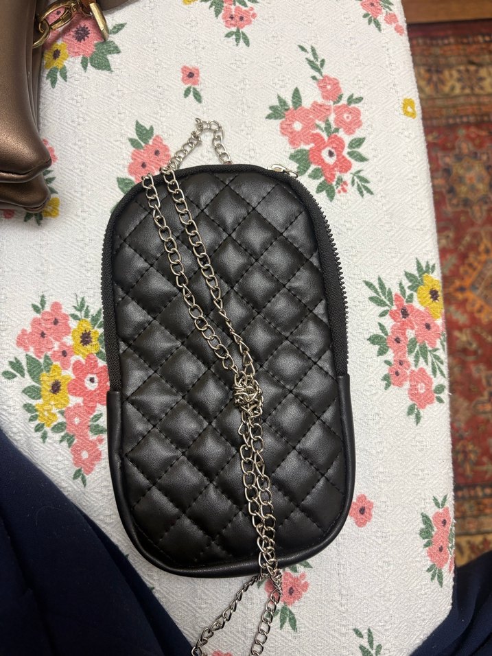 Nakışlı siyah Bohem Kadın Cüzdanı - Görsel 2