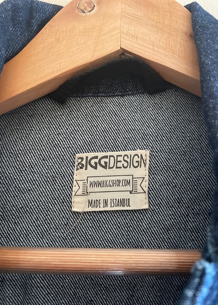 Biggdesign Anemoss Denizci Kız Kot Ceket standart beden - Görsel 2