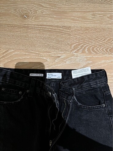 l Beden siyah Renk Straight jean pantolon