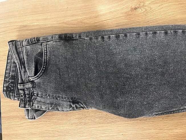 34 Beden gri Renk Gri pantolon boru paça