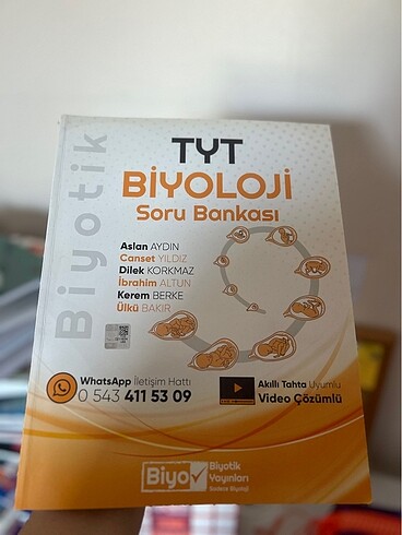 Biyotik Yayınları Tyt Biyoloji Soru Bankası
