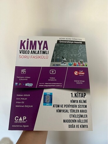 Çap Yayınları Tyt Kimya Konu Fasikülü
