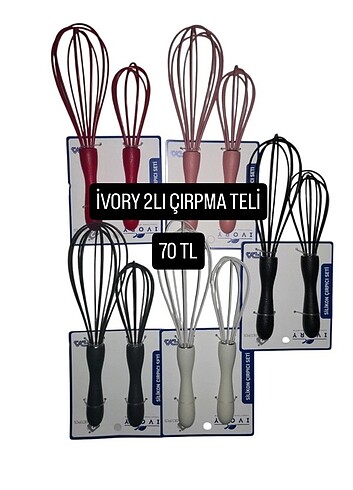 Ivory marka Çırpma teli 2li 