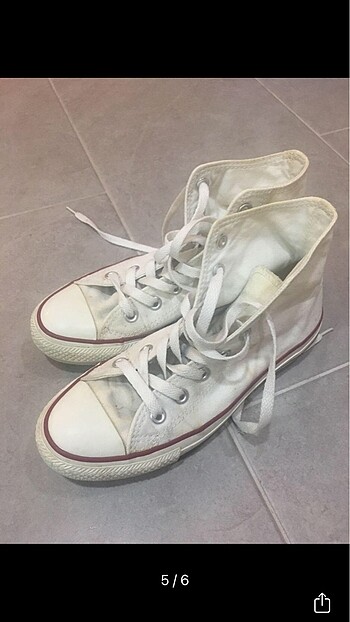 Converse az kullanılmış 36,5 numara