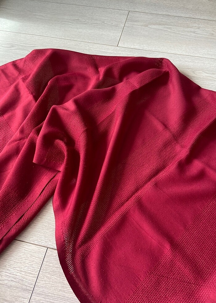 Bordo şal - Görsel 2