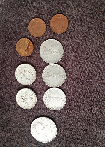 Vintage bozuk para koleksiyon - Görsel 2