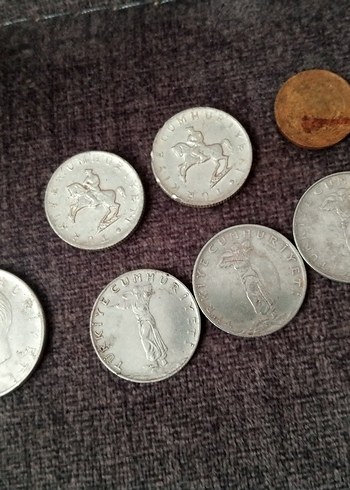 Vintage bozuk para koleksiyon - Görsel 4