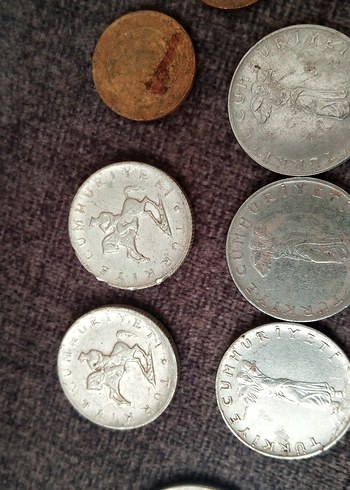 Vintage bozuk para koleksiyon - Görsel 5