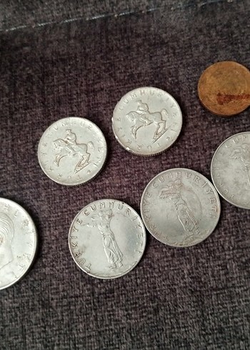 Vintage bozuk para koleksiyon - Görsel 3