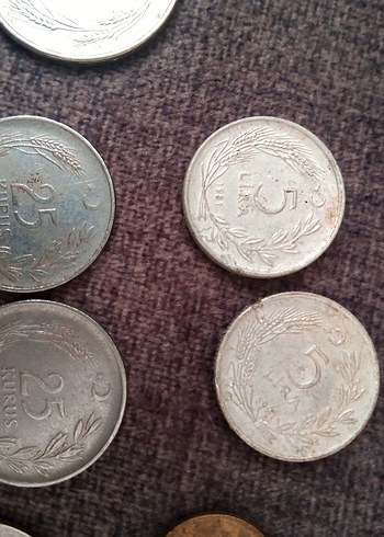 Vintage bozuk para koleksiyon - Görsel 11