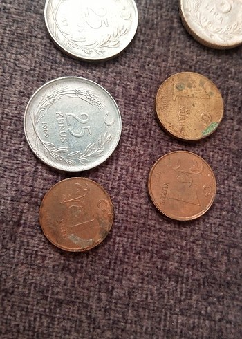 Vintage bozuk para koleksiyon - Görsel 8