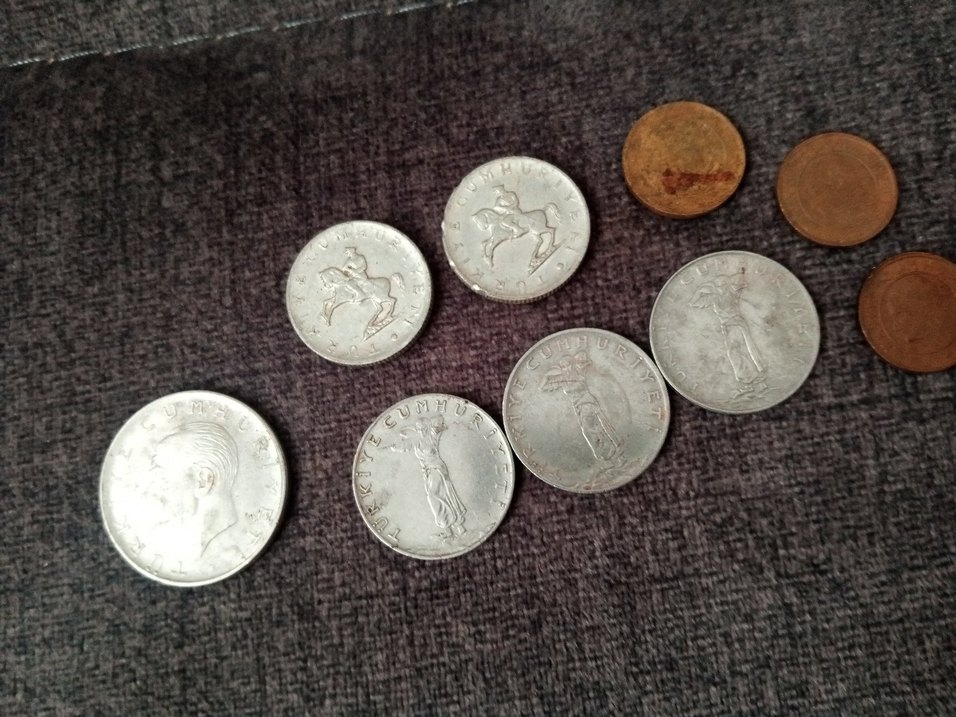 Vintage bozuk para koleksiyon - Görsel 4