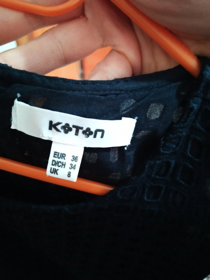 Siyah Midi Kolsuz Triko Elbise - Görsel 5