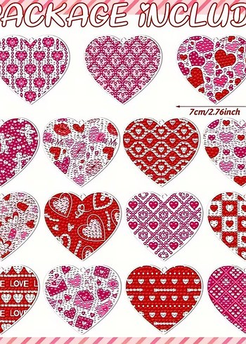 15 Parça Kendin Yap Elmas Boyama Anahtarlık/Çanta Aksesuarı - Görsel 5