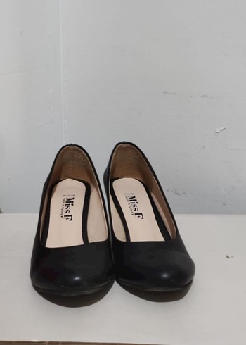 Kadın Siyah Topuklu Klasik Stiletto - Görsel 2