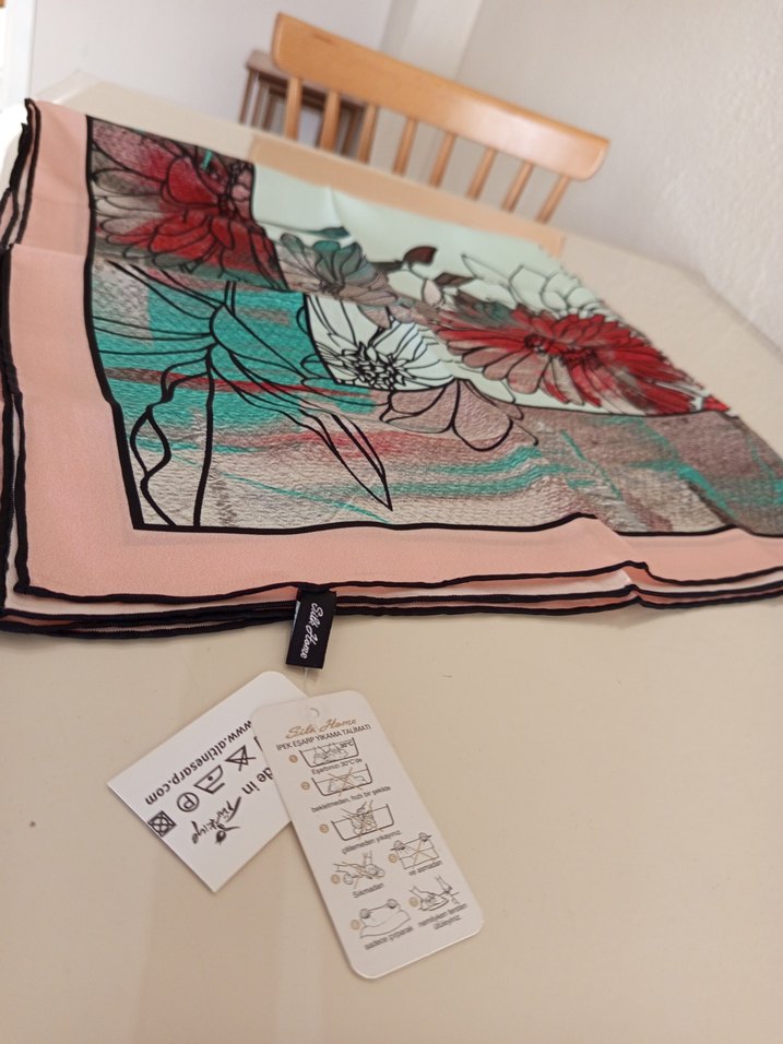 Silk Home Tivil Eşarp - Görsel 2