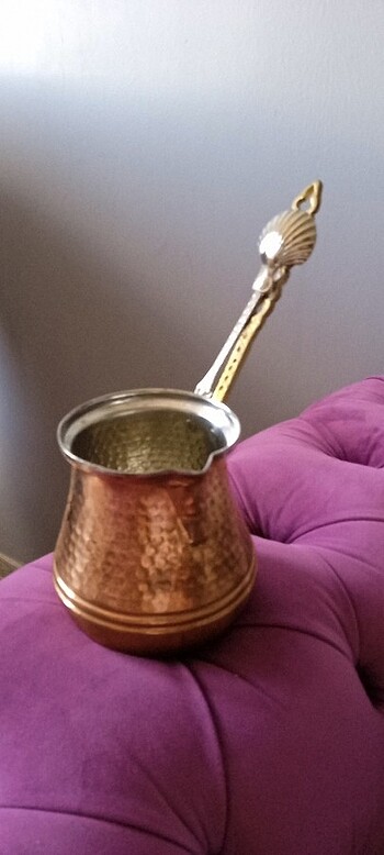 Bakır cezve kaşığı hediye 