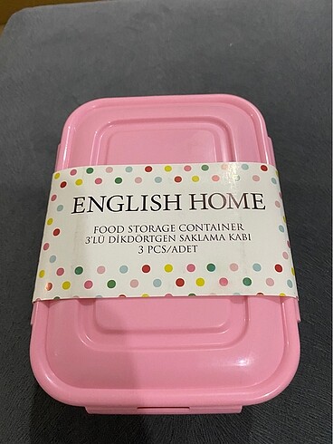 English Home English Home saklama kabı