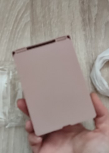 Bej aynalı seyahat Makyaj Fırçası Seti - Görsel 6