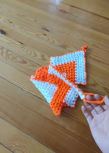 Renkli Örgü Banyo Süngeri - Görsel 2