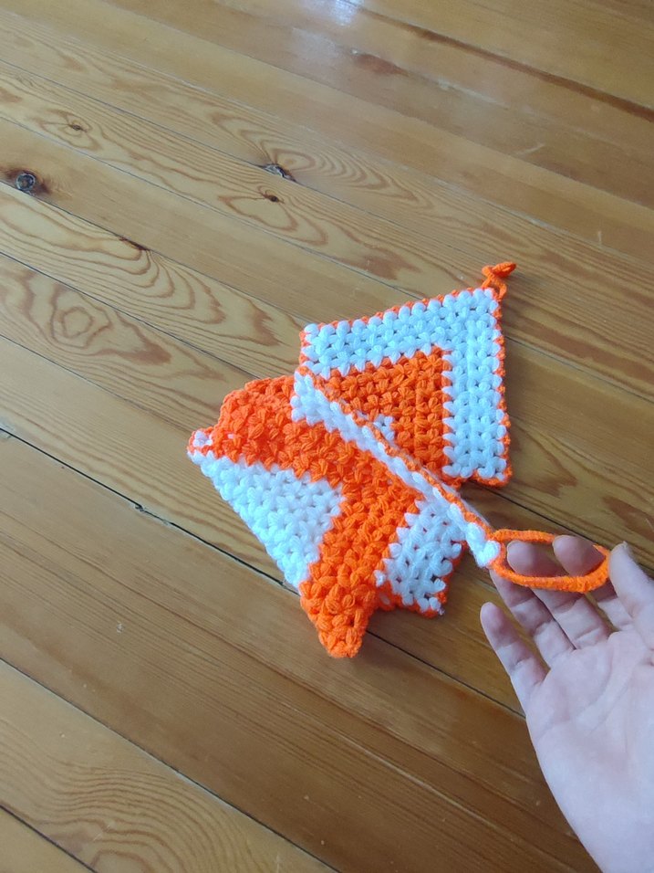 Renkli Örgü Banyo Süngeri - Görsel 2