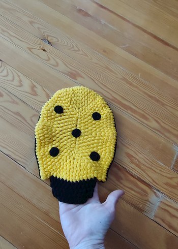 Sarı Noktalı Banyo Süngeri - Görsel 2