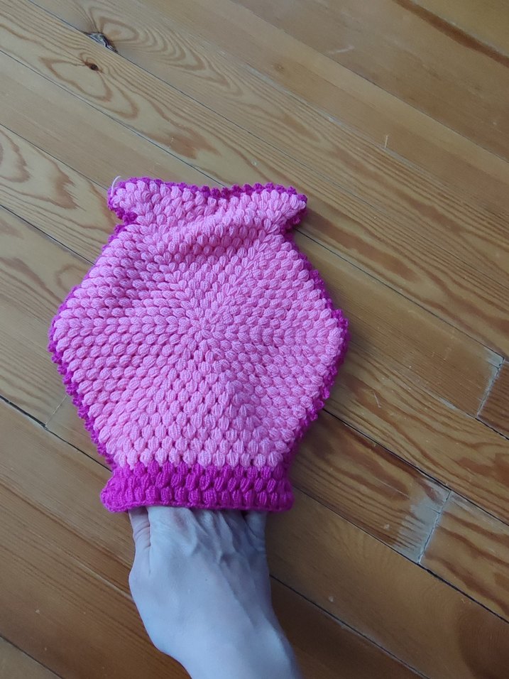 Renkli Baykuş Desenli Banyo Süngeri - Görsel 3