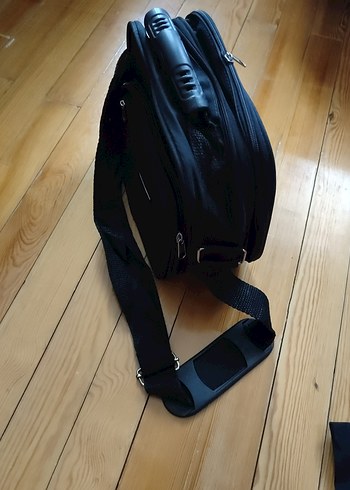 Erkek Siyah Askılı Omuz Çantası - Görsel 7