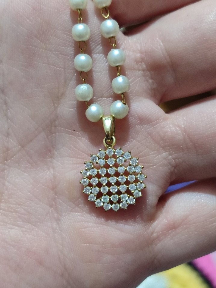 Boncuklu Bohem Midi Kolye Beyaz - Görsel 5