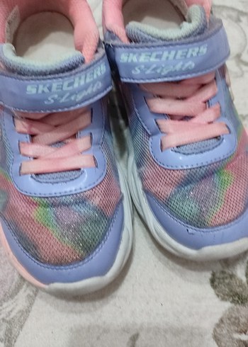 Kız Çocuk Pembe Bağcıklı ve Cırtcırtlı Spor Ayakkabı - Görsel 5