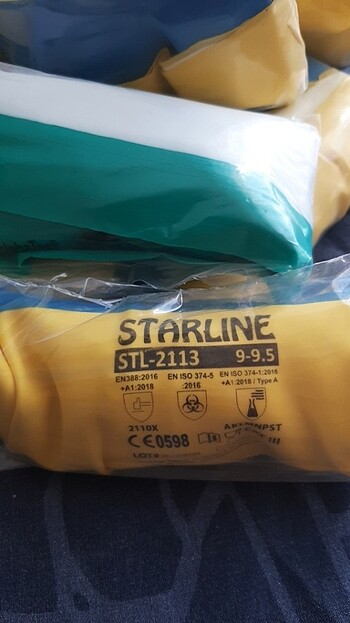 Starline kimyasal eldiven
